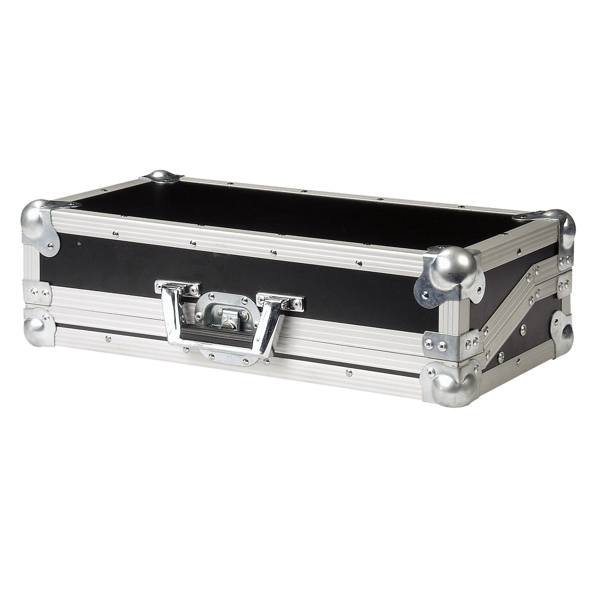 SHOWTEC D7403 FLIGHT CASE PER PICCOLO MIXER CONTROLLER LUCI 3U RACK ALIMENTATORE PASSAGGIO CAVI 5