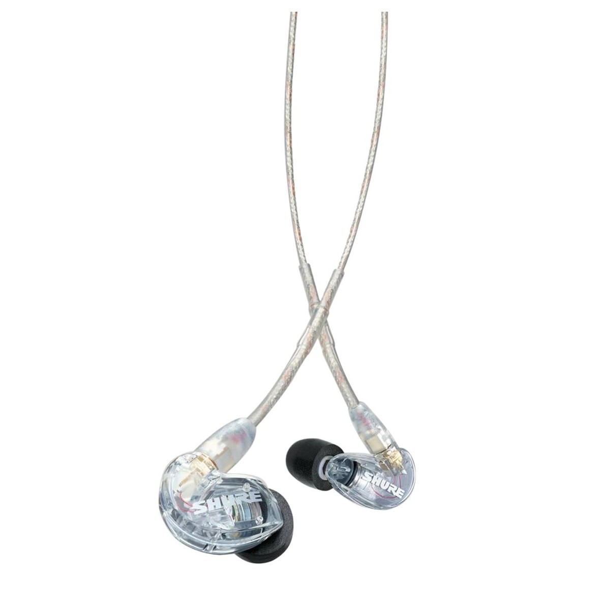 SHURE SE215 PRO CL IN EAR MONITOR CLEAR AURICOLARI TRASPARENTI 3