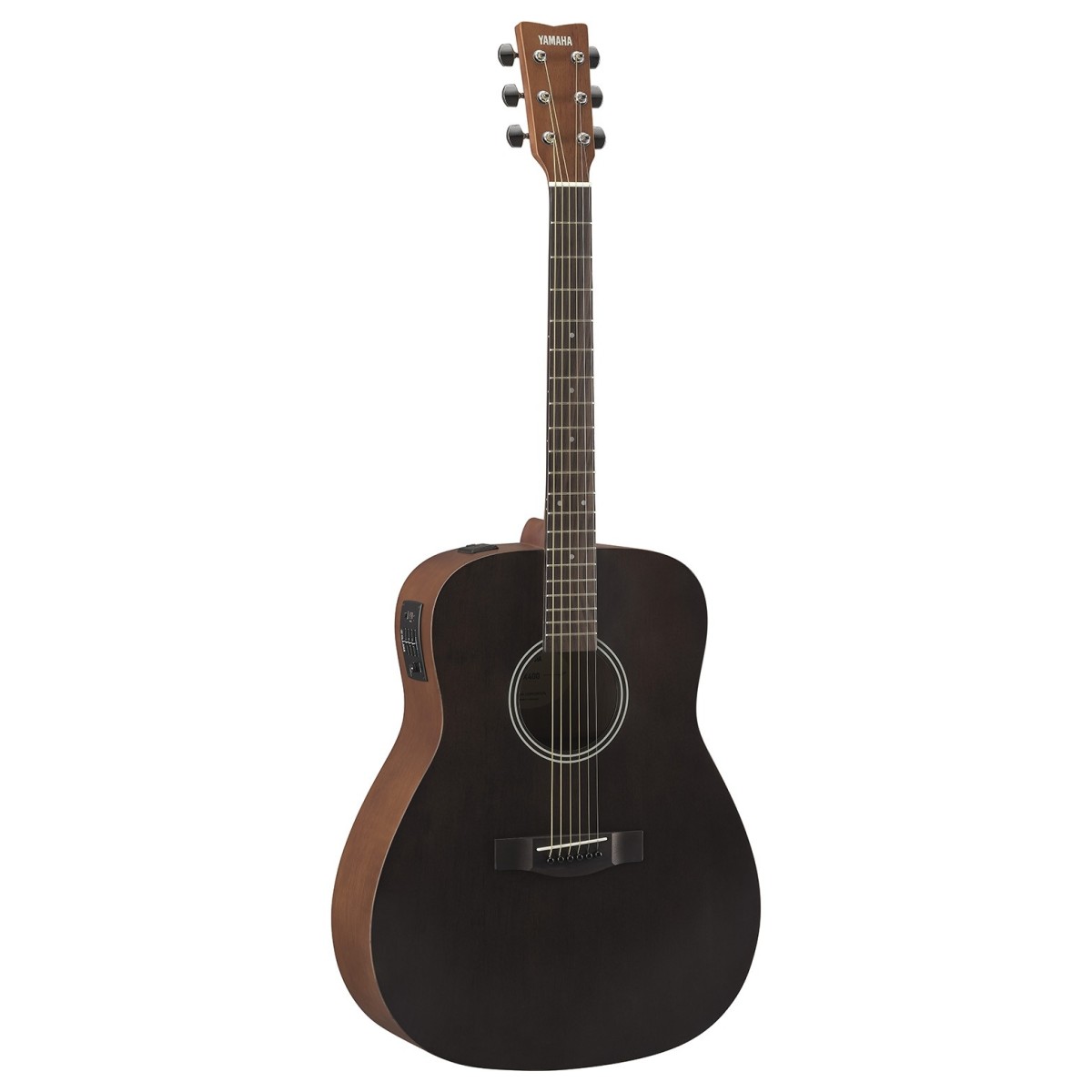 YAMAHA FX400 SB SMOKY BLACK CHITARRA ACUSTICA ELETTRIFICATA FOLK DREADNOUGHT 2