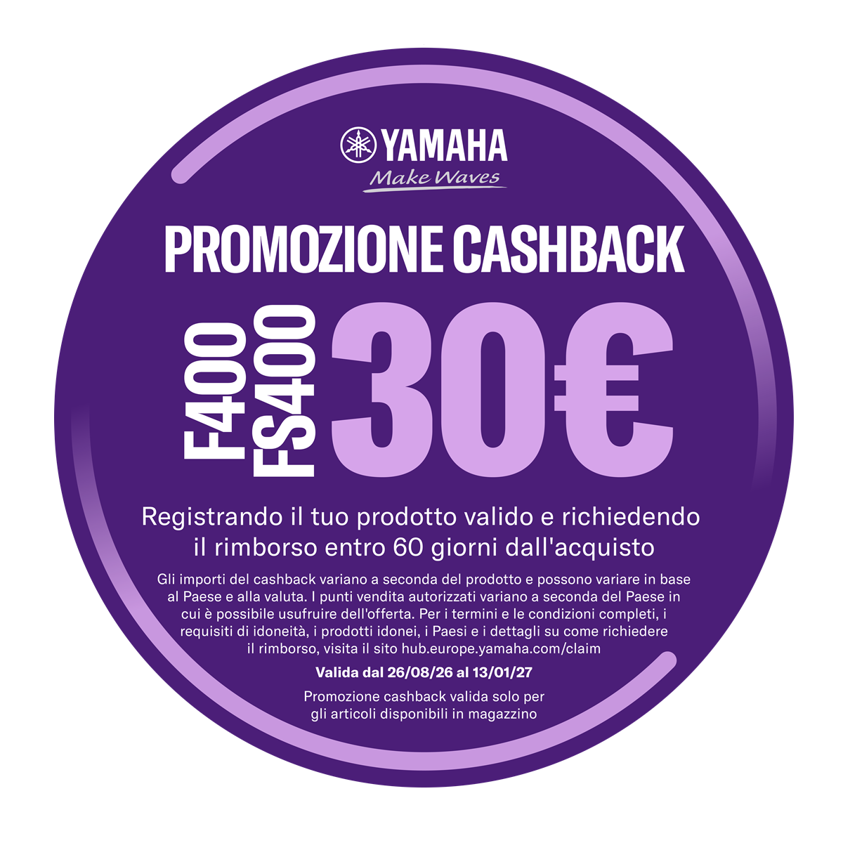 Yamaha-F400-FS400-Cashback-Suonostore