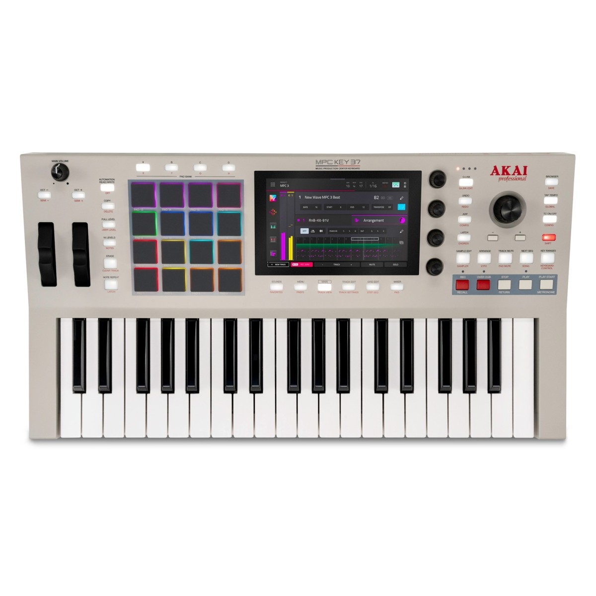 AKAI MPC KEY 37 G2 SINTETIZZATORE STAND ALONE 37 TASTI DISPLAY MULTITOUCH CPU 8 CORE 1