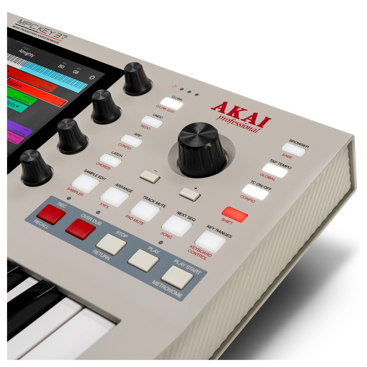 AKAI MPC KEY 37 G2 SINTETIZZATORE STAND ALONE 37 TASTI DISPLAY MULTITOUCH CPU 8 CORE 5