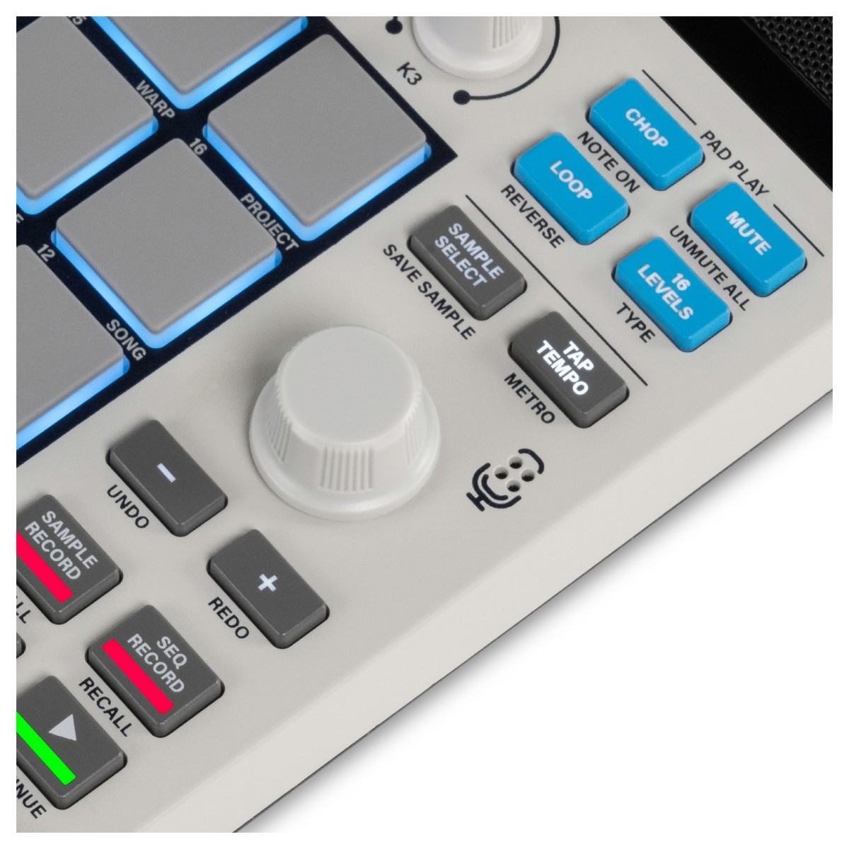 AKAI MPC SAMPLE CAMPIONATORE SEQUENCER STAND ALONE PAD RGB BATTERIA INTEGRATA 5