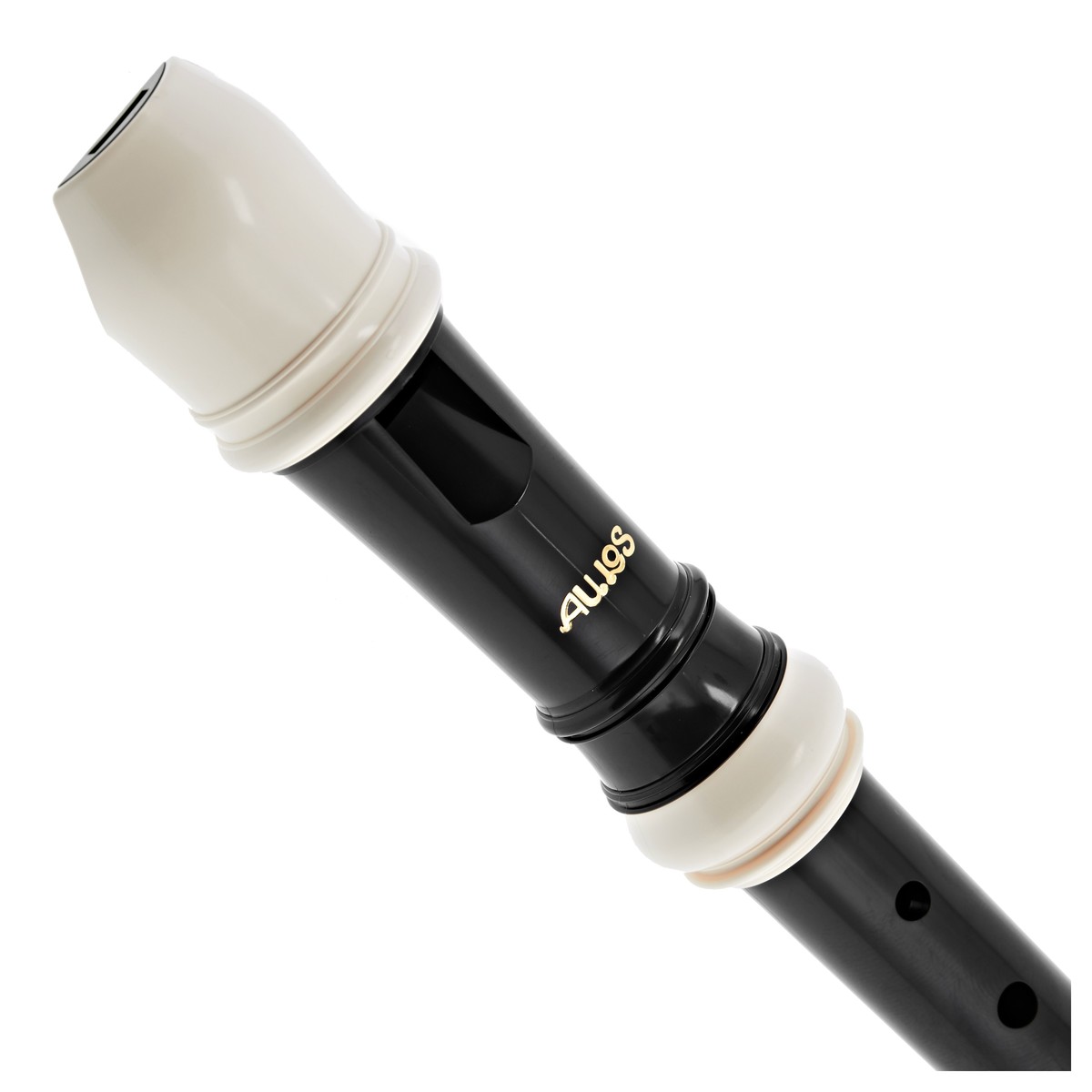 AULOS 507B SYMPHONY FLAUTO SOPRANINO DITEGGIATURA BAROCCA 3 PARTI MARRONE SCURO 4