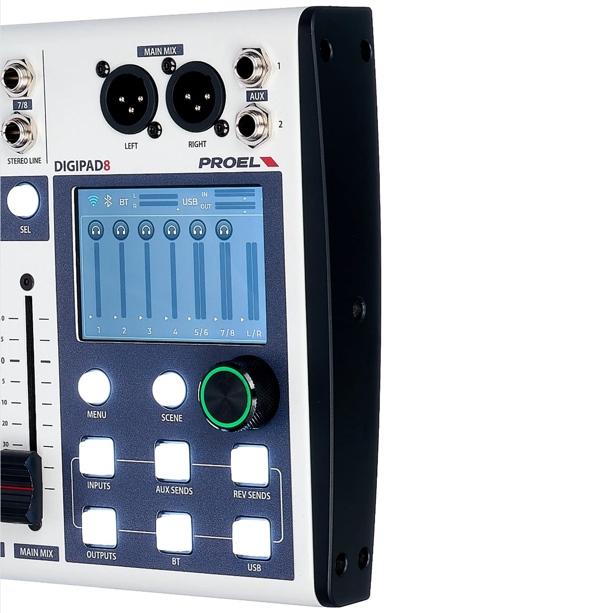 PROEL DIGIPAD8 MIXER DIGITALE 8 CANALI 7