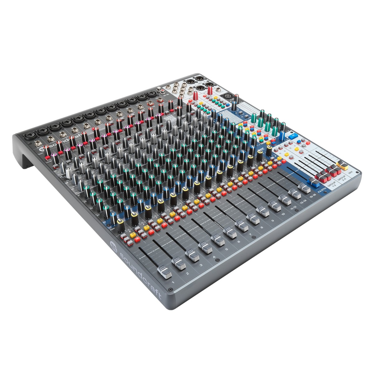 SOUNDCRAFT SIGNATURE PLUS 16 MIXER ANALOGICO 16 CANALI EFFETTI LEXICON USB-C 2