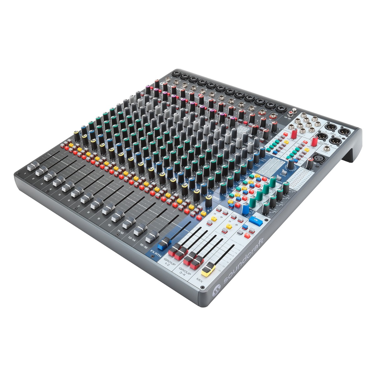 SOUNDCRAFT SIGNATURE PLUS 16 MIXER ANALOGICO 16 CANALI EFFETTI LEXICON USB-C 3