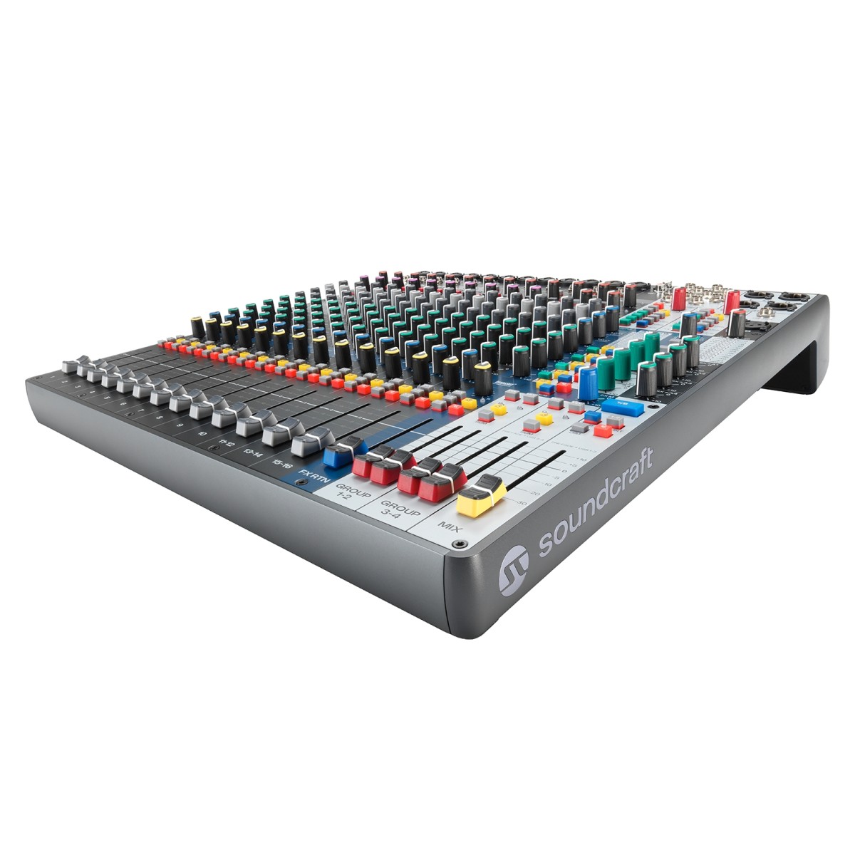 SOUNDCRAFT SIGNATURE PLUS 16 MIXER ANALOGICO 16 CANALI EFFETTI LEXICON USB-C 5
