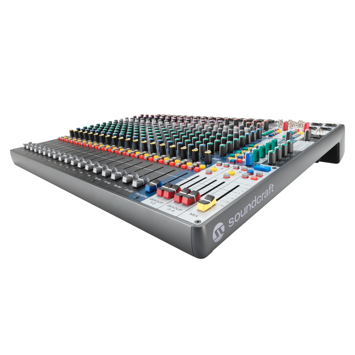 SOUNDCRAFT SIGNATURE PLUS 22 MIXER ANALOGICO 22 CANALI EFFETTI LEXICON USB-C 4