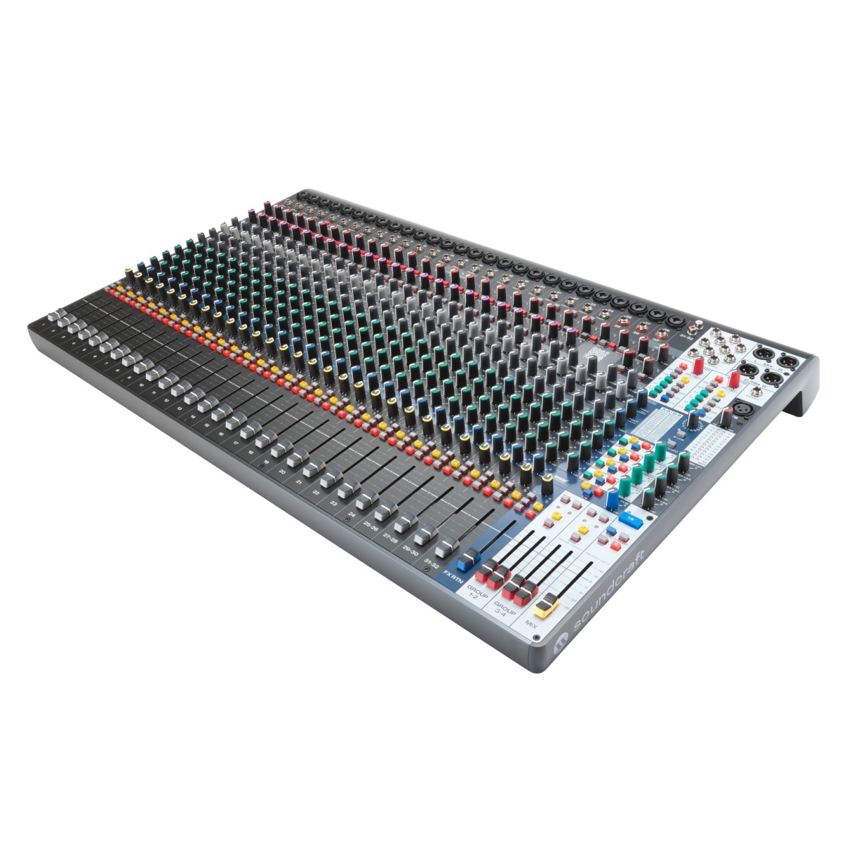 SOUNDCRAFT SIGNATURE PLUS 32 MIXER ANALOGICO 32 CANALI EFFETTI LEXICON USB-C 3