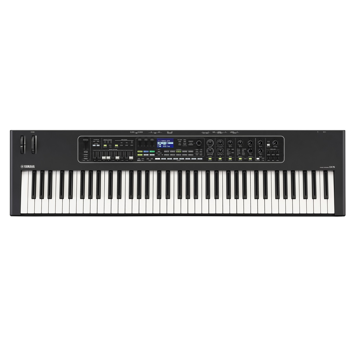 YAMAHA CK72 OS 2.0 STAGE PIANO 76 TASTI SEMIPESATI ALIMENTAZIONE A BATTERIA 5
