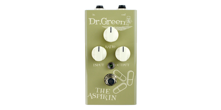 ASHDOWN DR.GREEN THE ASPIRIN PEDALE COMPRESSORE PER BASSO - SuonoStore.com